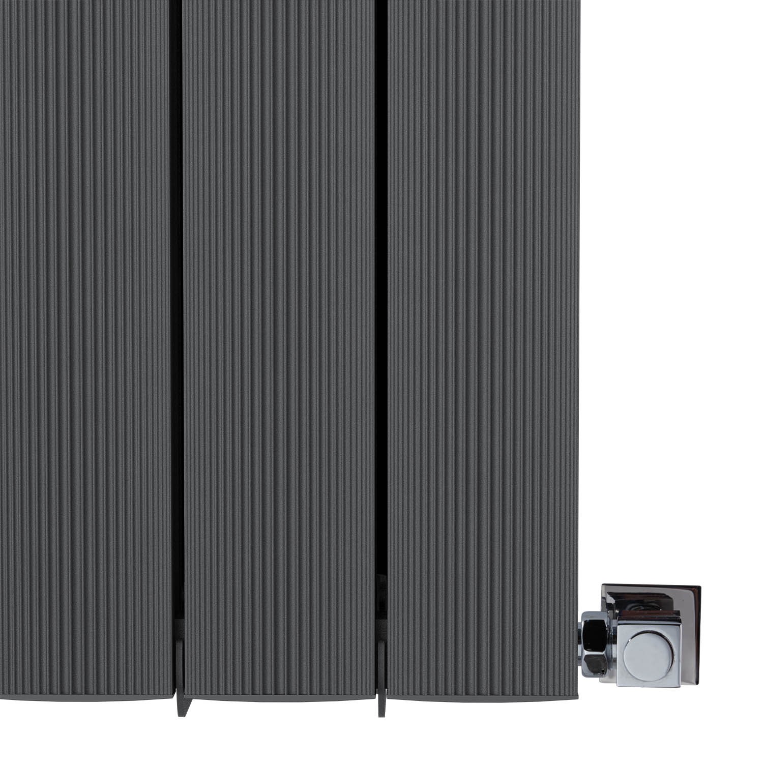 600x795 mm Amber Night Black Aluminum Radiator