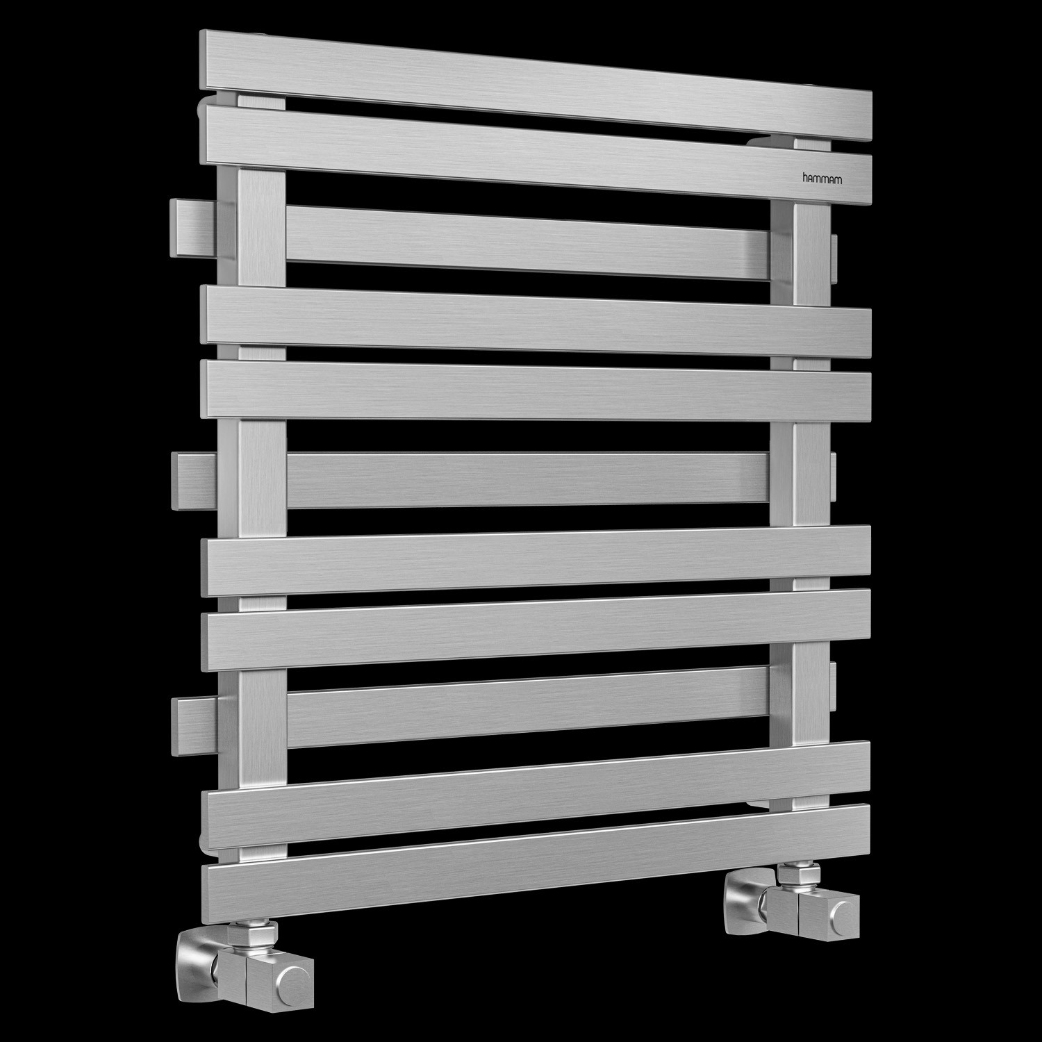 Laris brusheded Matt Inox Towel Warmer