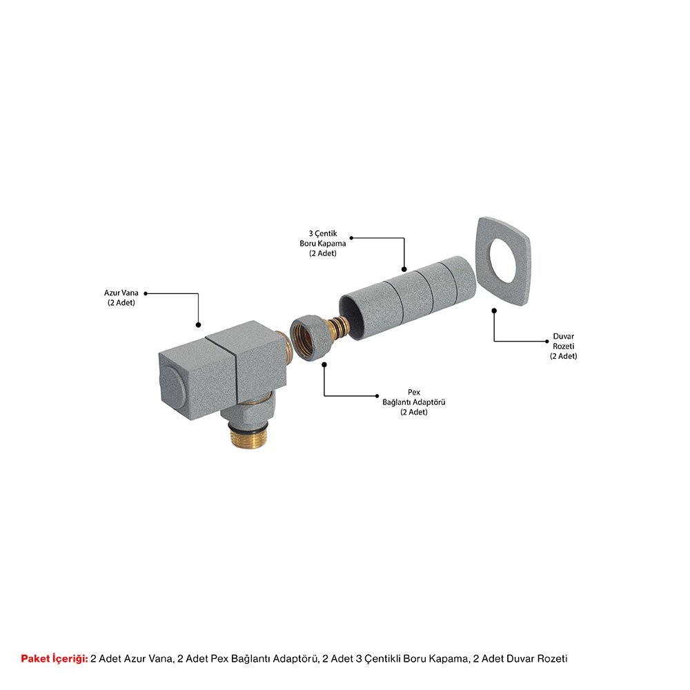 Azur Corner Milky Way Valve Package