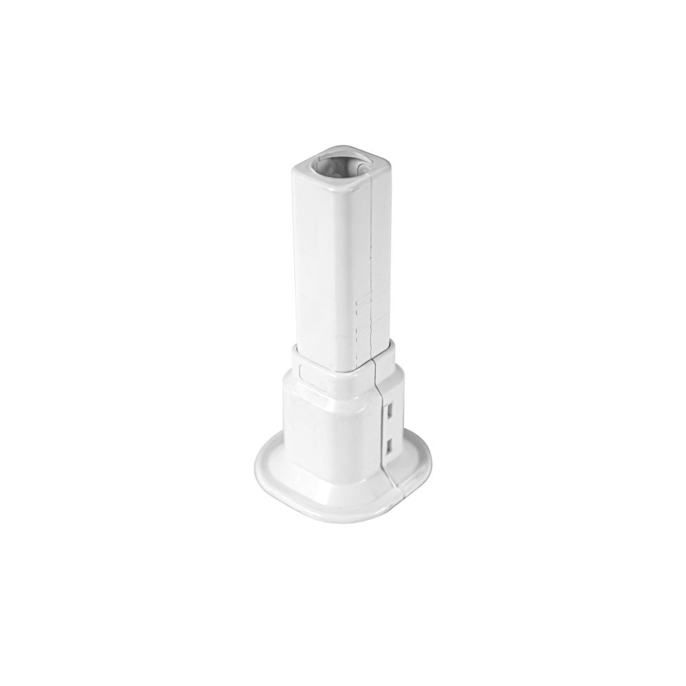 60x160 mm Single Plastic White Pipe Concealment Sleeve Kılıf