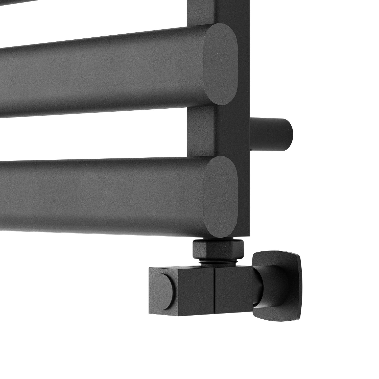 Jupiter Night Black Towel Warmer