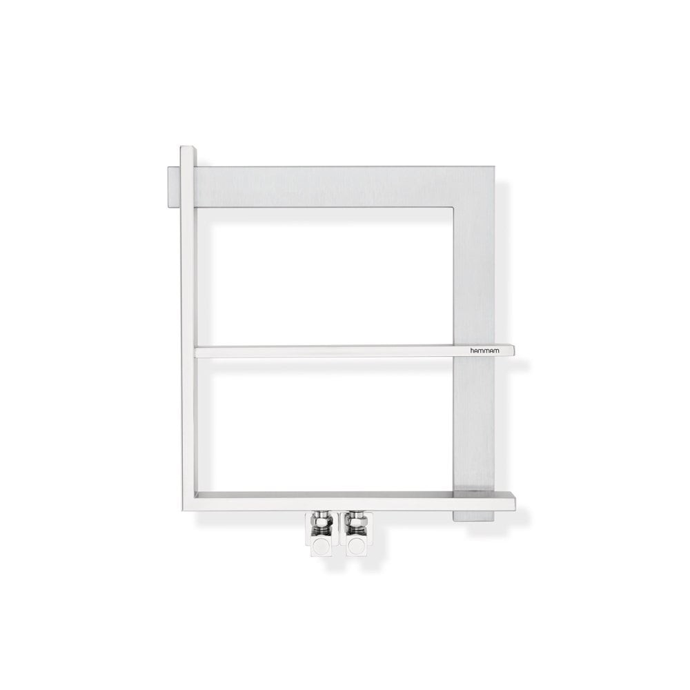 Step Matt brusheded Inox Polished Towel Warmer