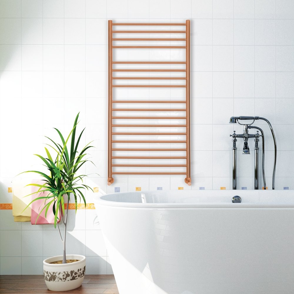 Bluebell brusheded Bronze Towel Warmer