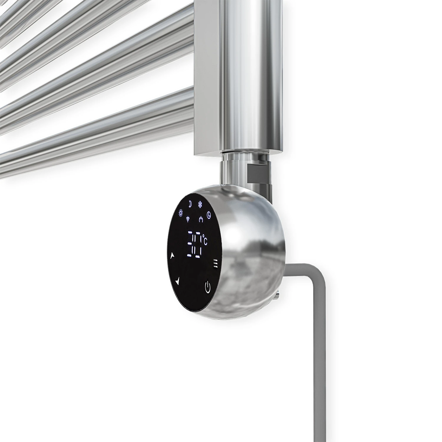 1200x500mm 500W Alya Krom Çok Borulu Elektrikli Havlupan