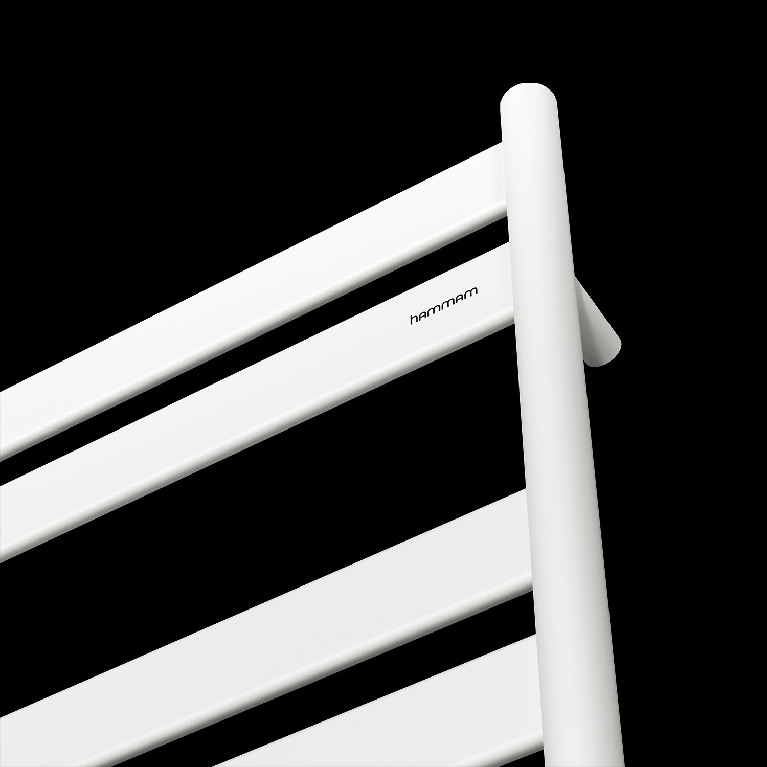 Lara White Towel Warmer