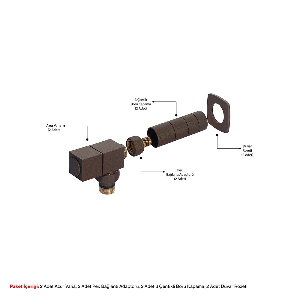 Azur Corner Russet Valve Package