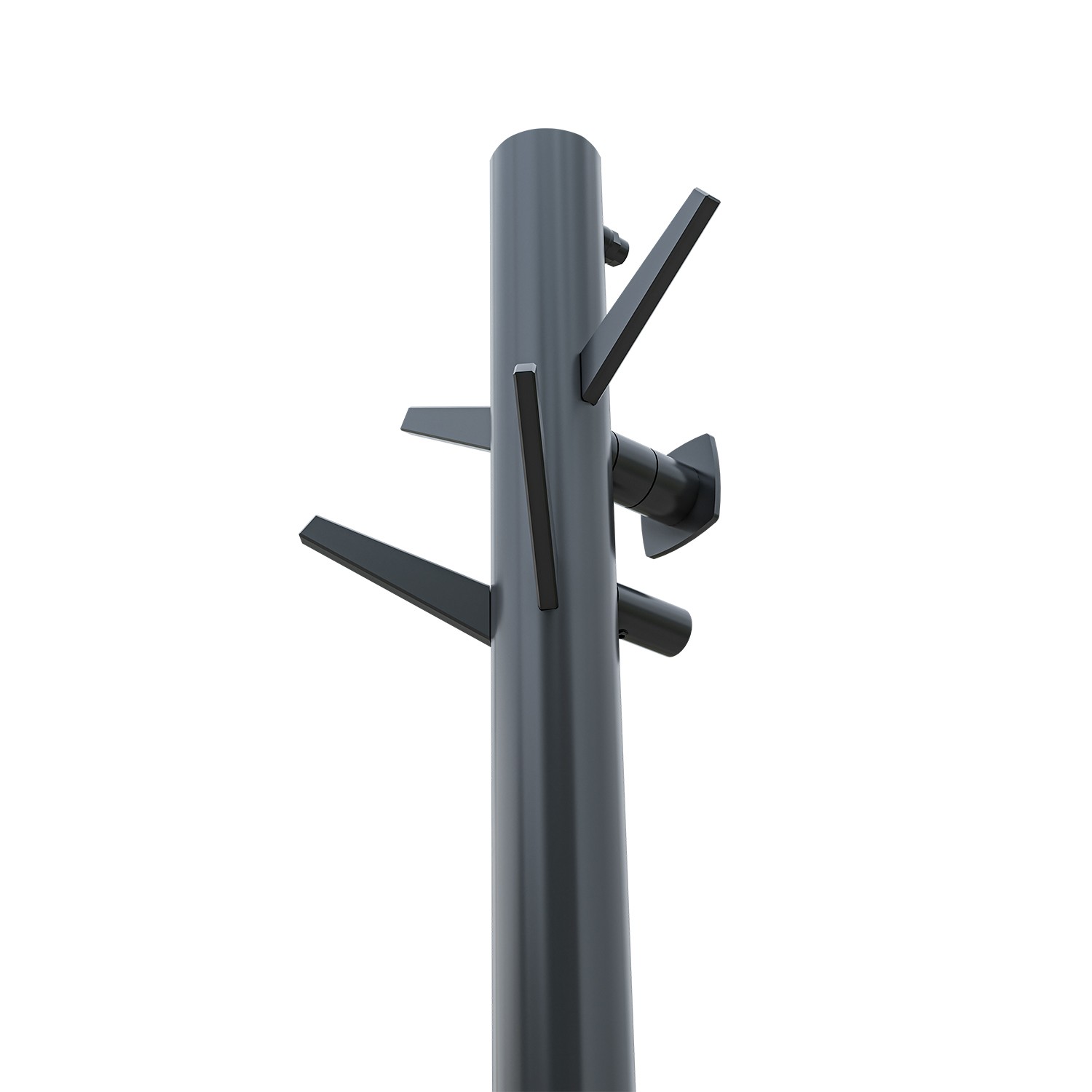 Vista Night Black Color Towel Warmer