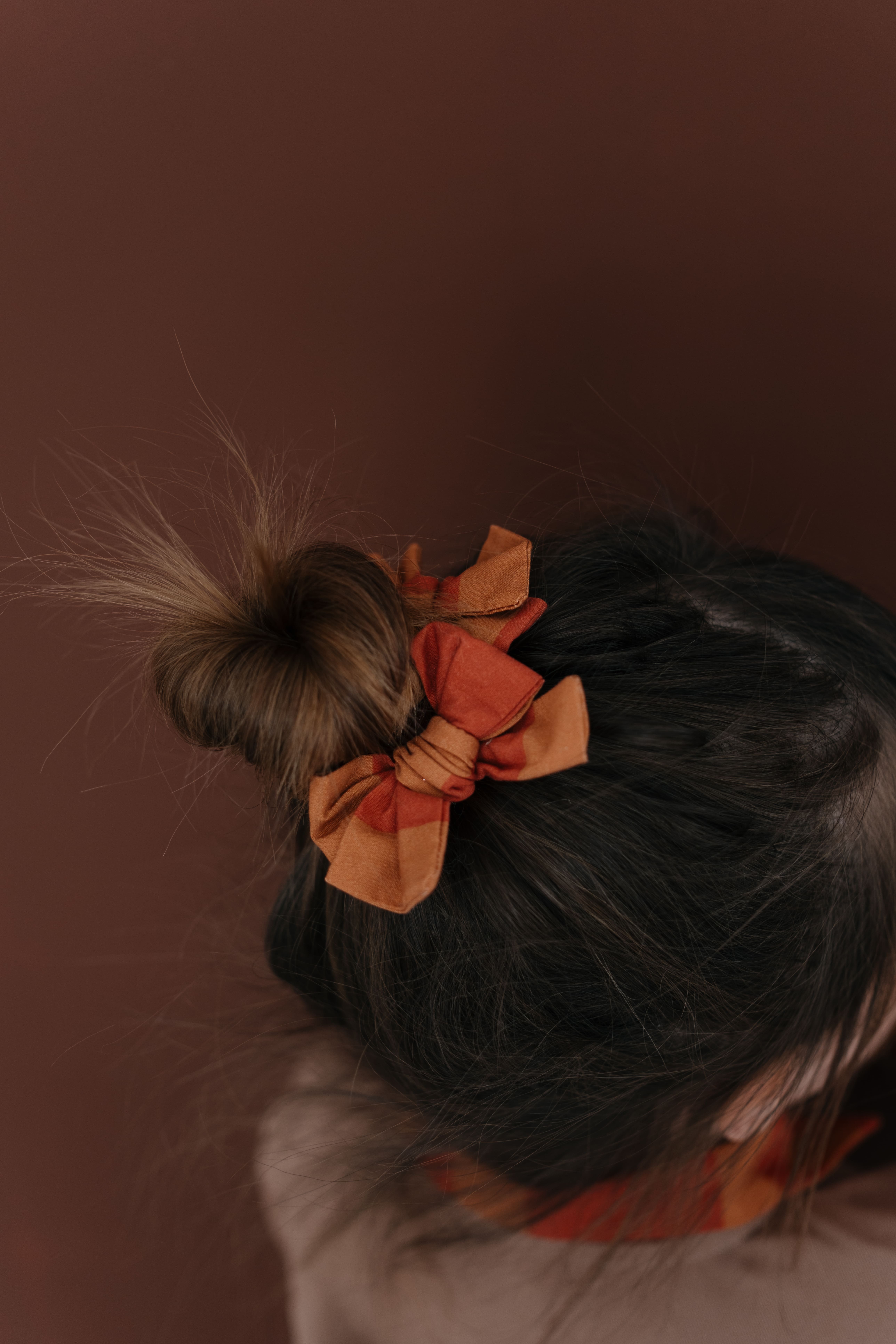 Bows Stripes Hairclip Set