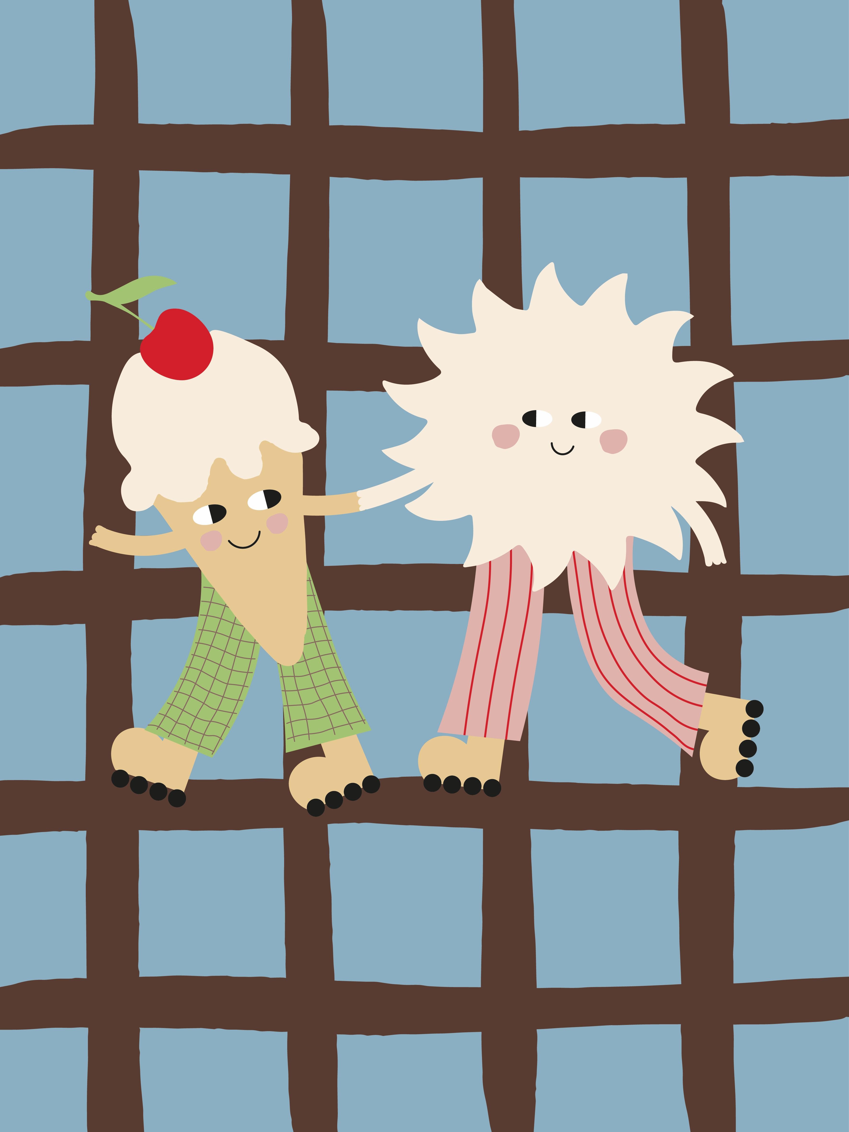 Playful Art Print
