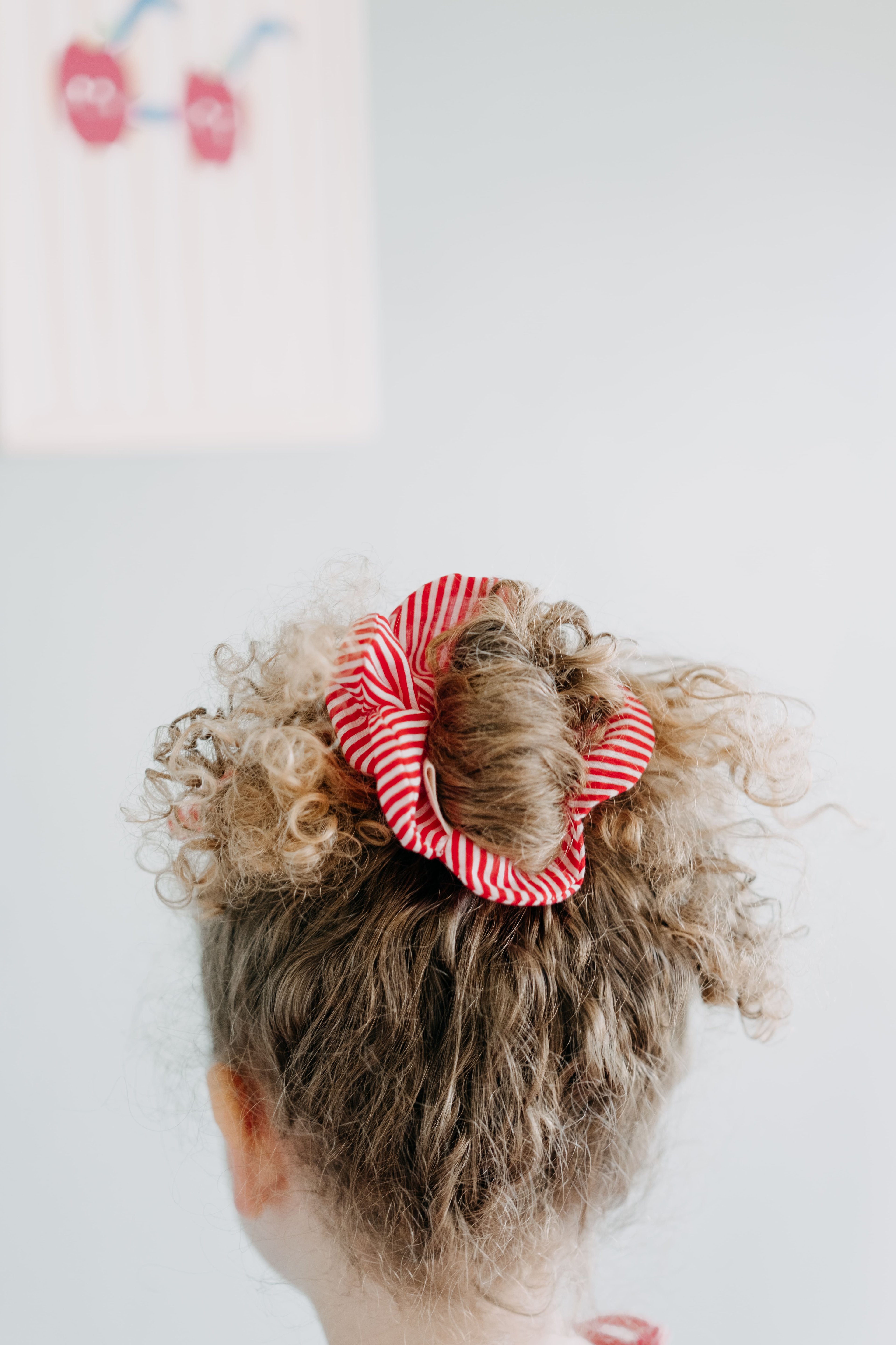 Poppy Red Scrunchie