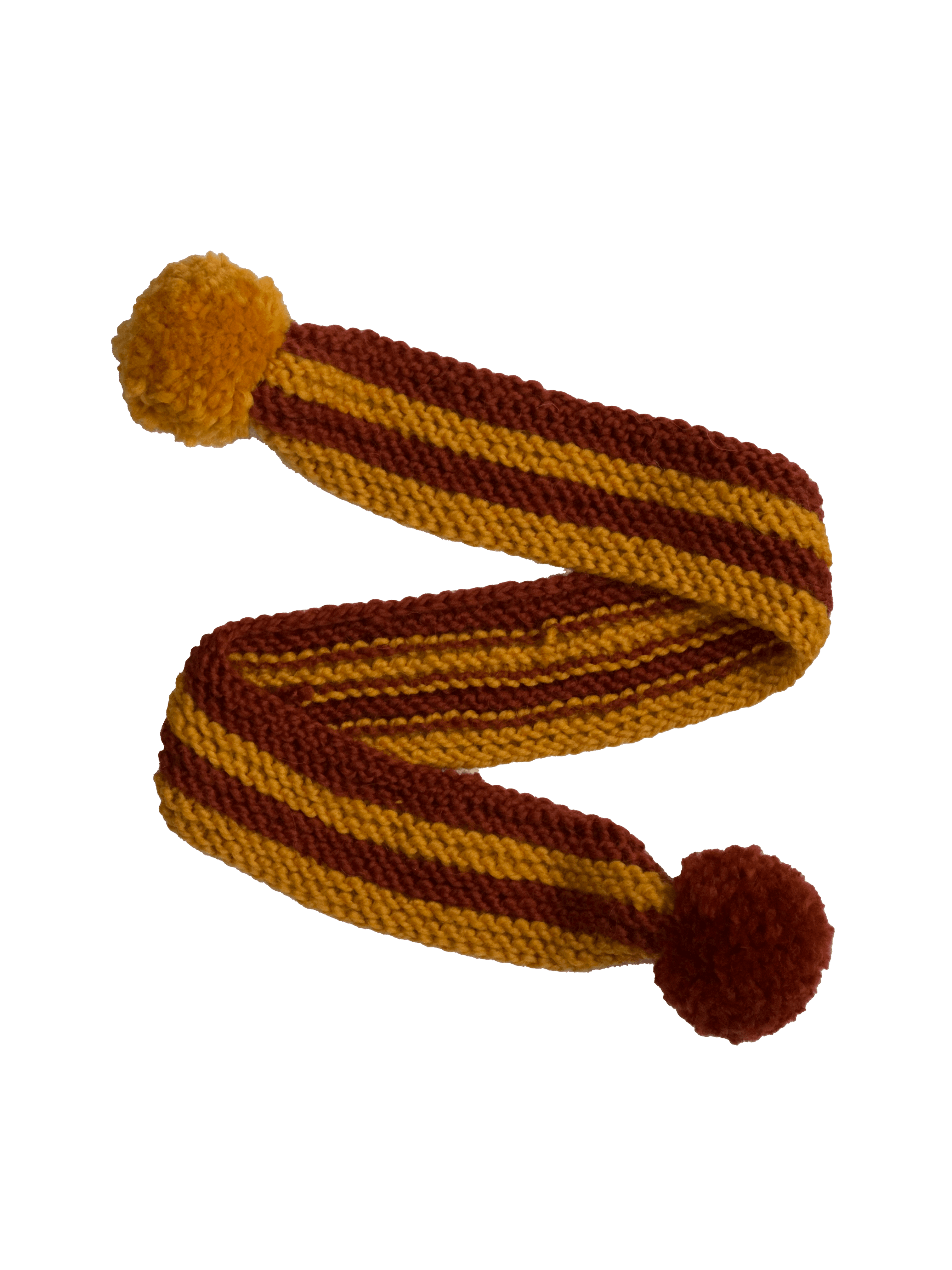Buttons Knitted Scarf