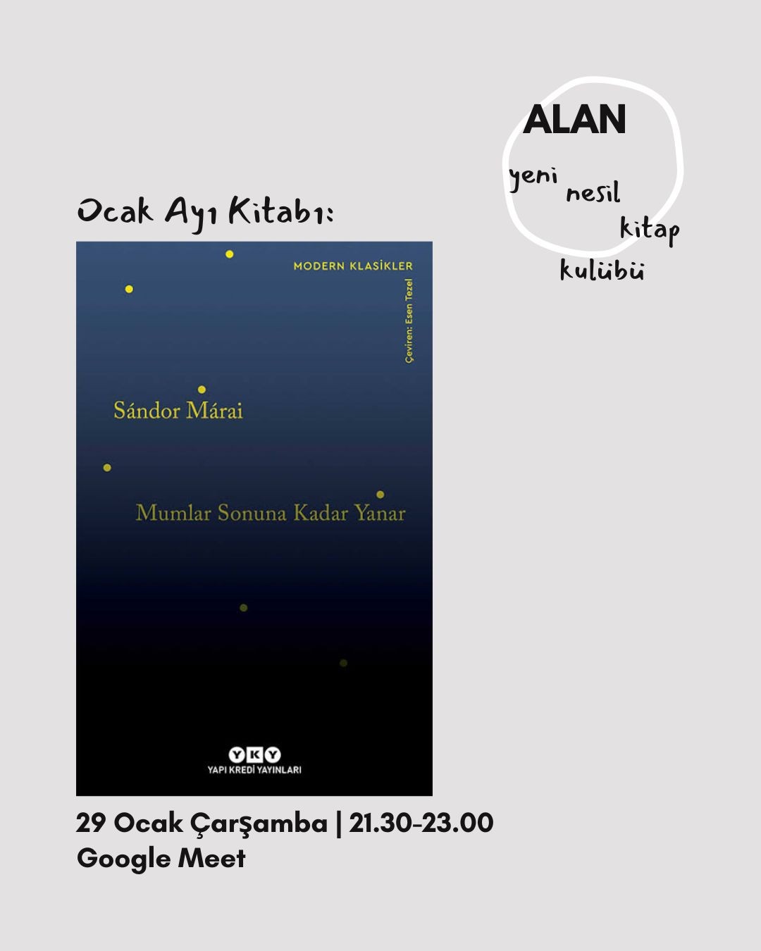 Alan | 29 Ocak Söyleşisi