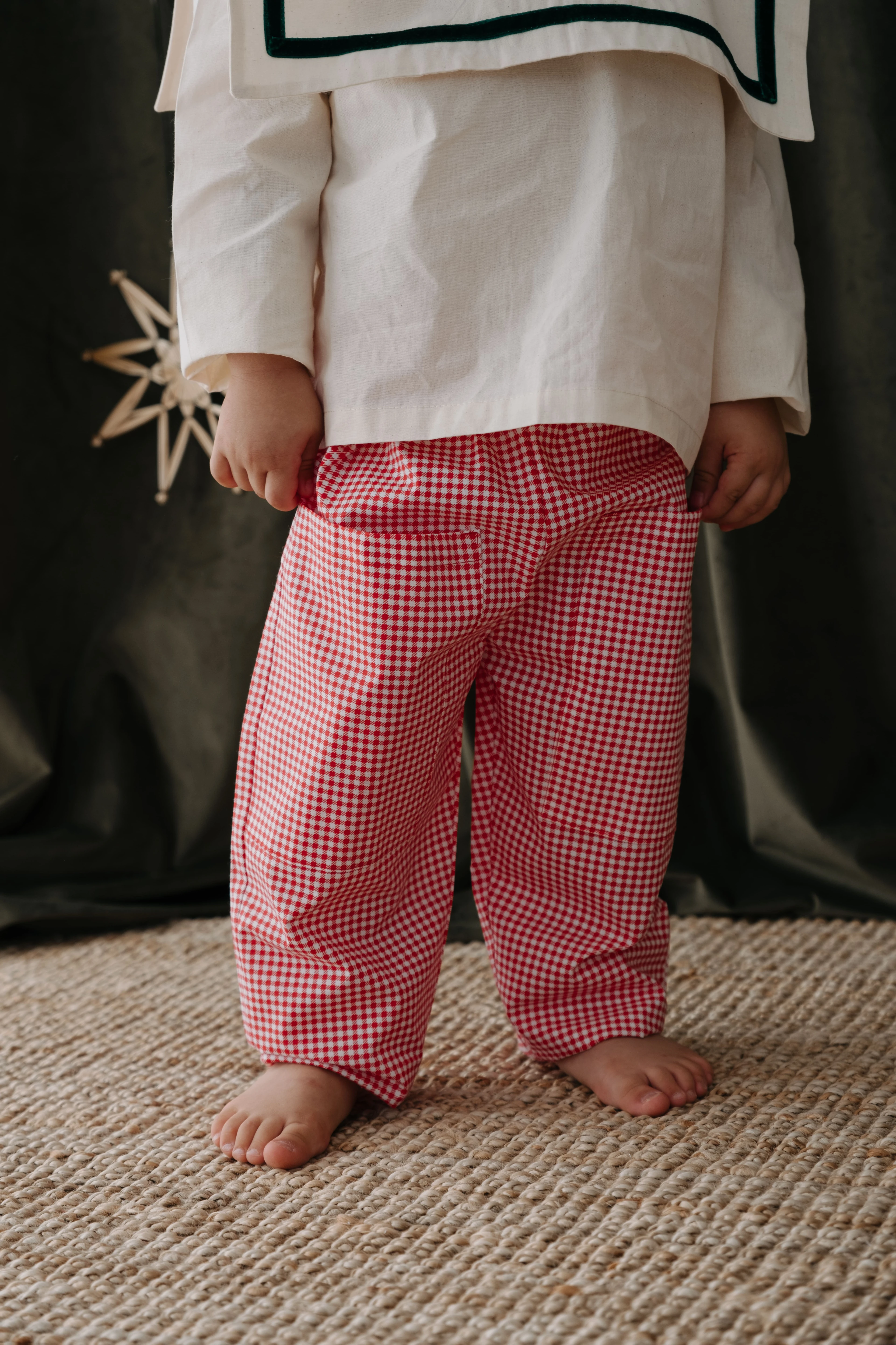 Barrel Checky Pantolon