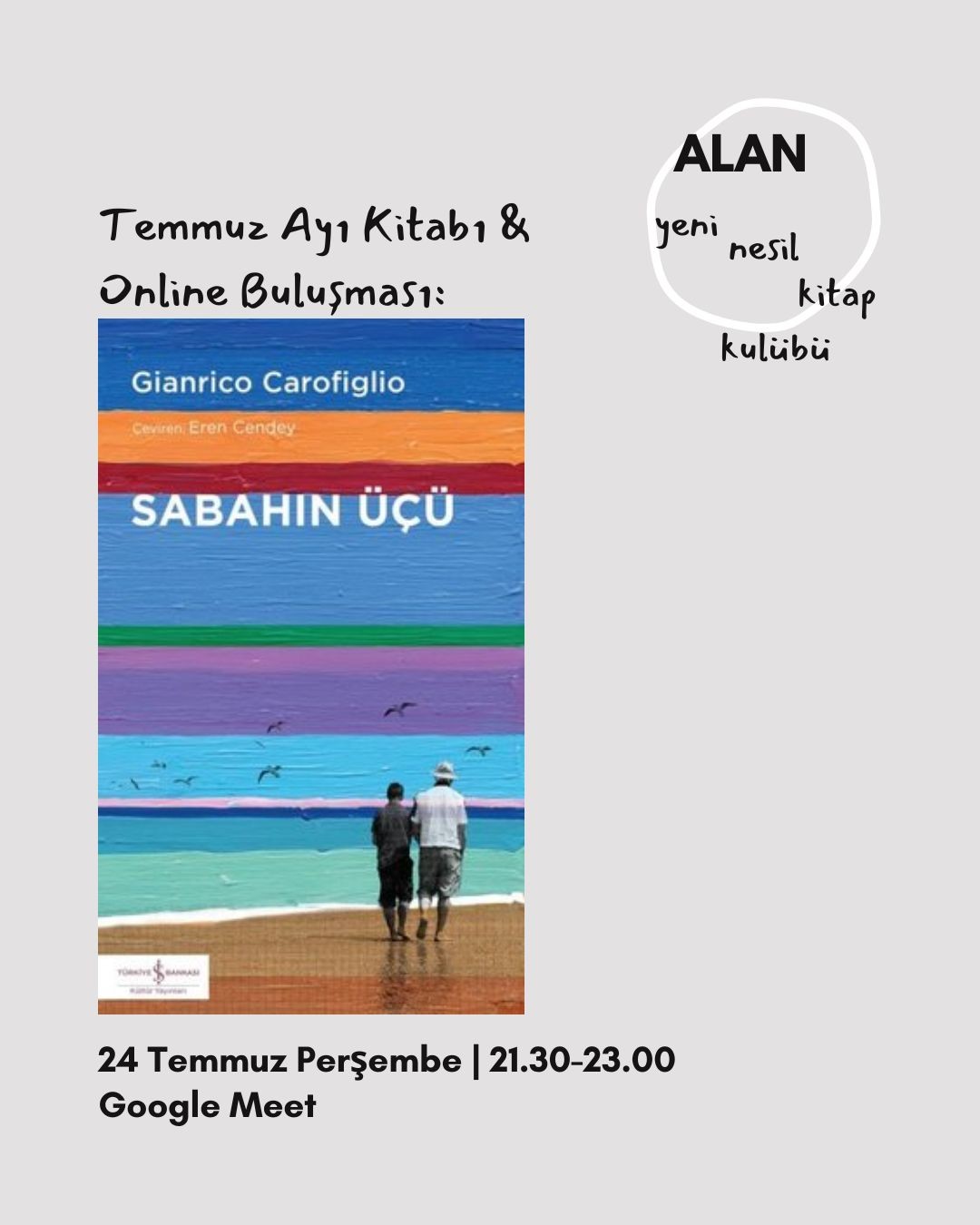 Alan | 24 Temmuz Online Söyleşisi