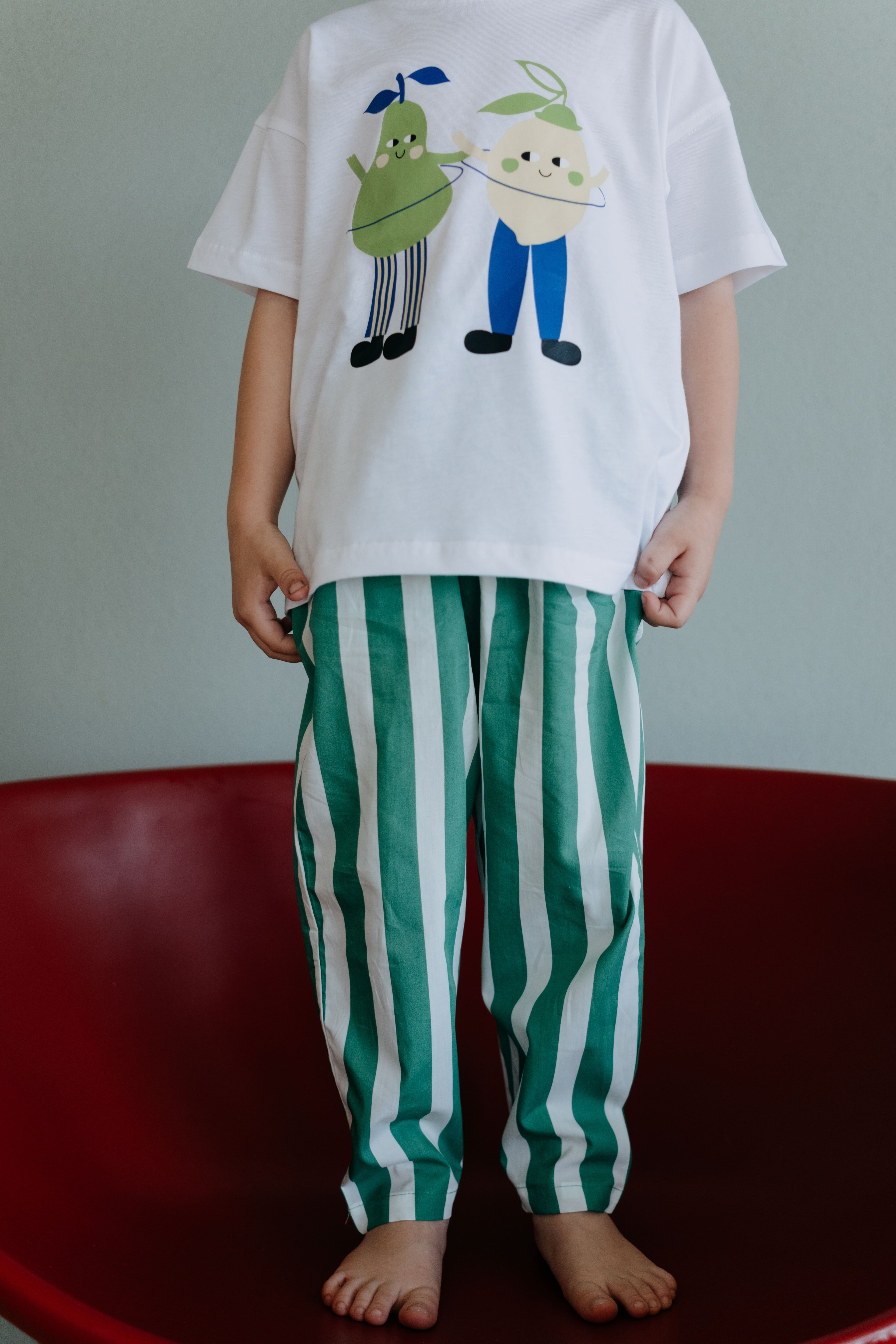 Barrel Stripes Pantolon