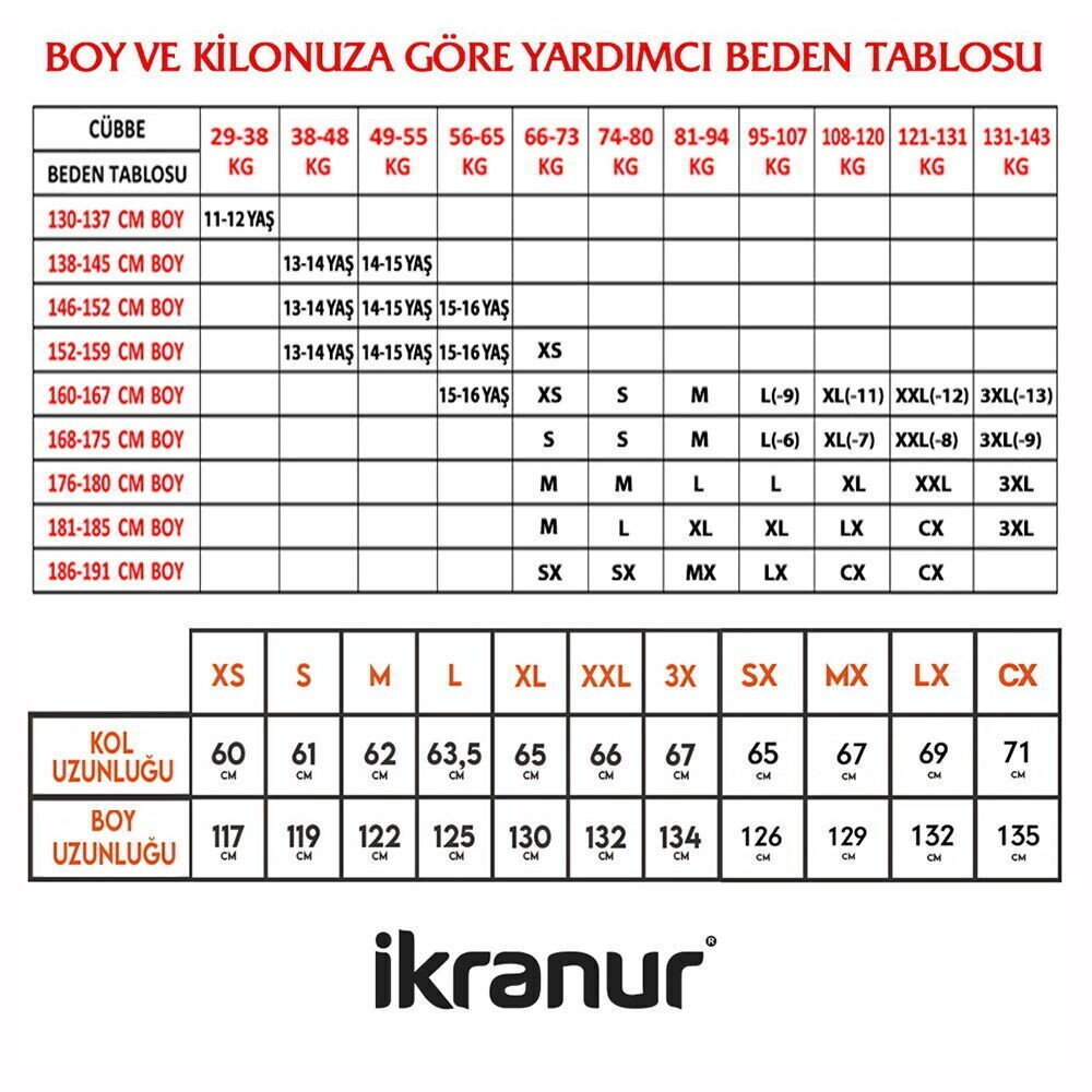 Mute İmam Cübbesi Lacivert - Kol ve Yaka Nakışlı Model