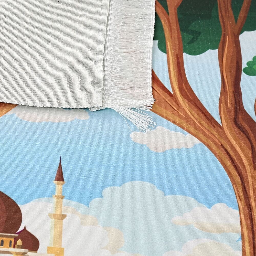Çocuk Seccadesi Ağaç- Kahve 82×45 cm 110 gr - Tesbih Hediyeli