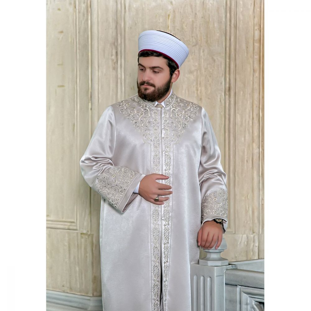 Lüks Osman Gazi İmam Cübbesi Vizon