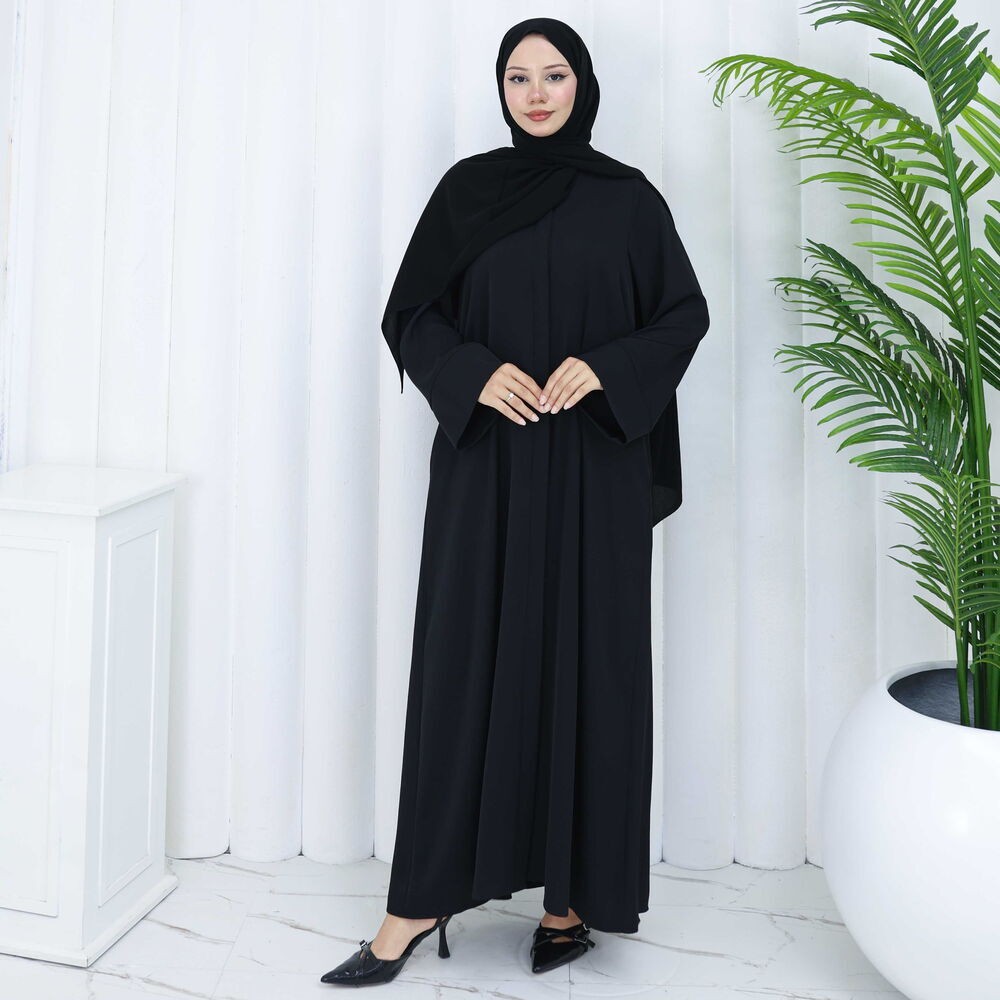 Bayan Abaya Siyah Elbise