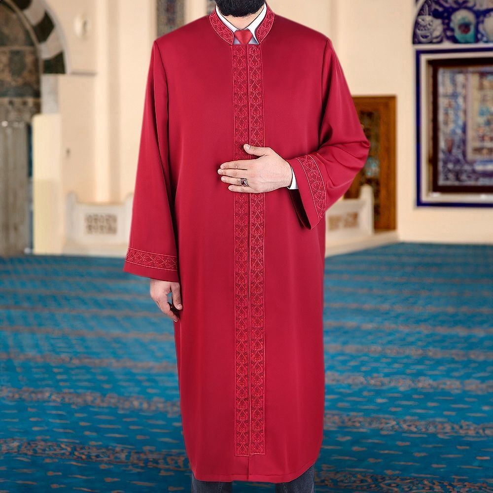 Harezmi İmam Cübbesi Bordo