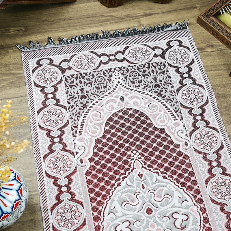Seccade Süper Simli Broker Bordo 68x110 cm - 170 gr