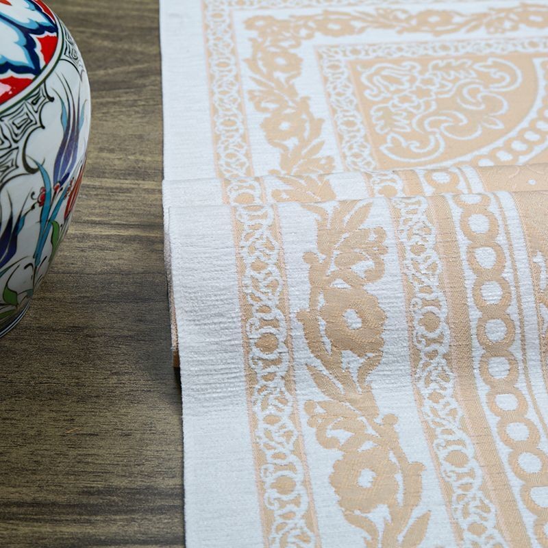 Hediyelik Pamuklu Seccade Turuncu 68x110 cm - 330 gr