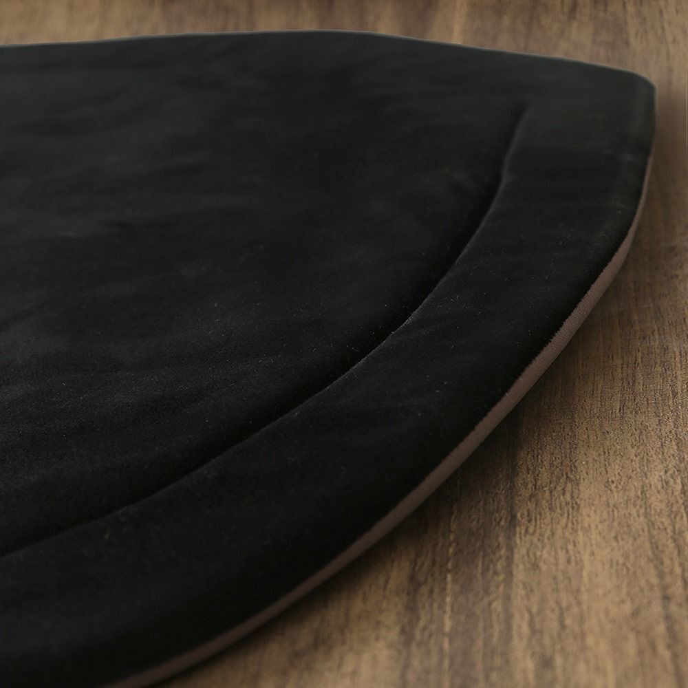 Kalbi Tamamla Eşlere Özel Çiftli Sünger Dolgulu Seccade Siyah Beyaz Gold İşlemeli (70*120cm330gr) Tek Ürün Ölçüsü