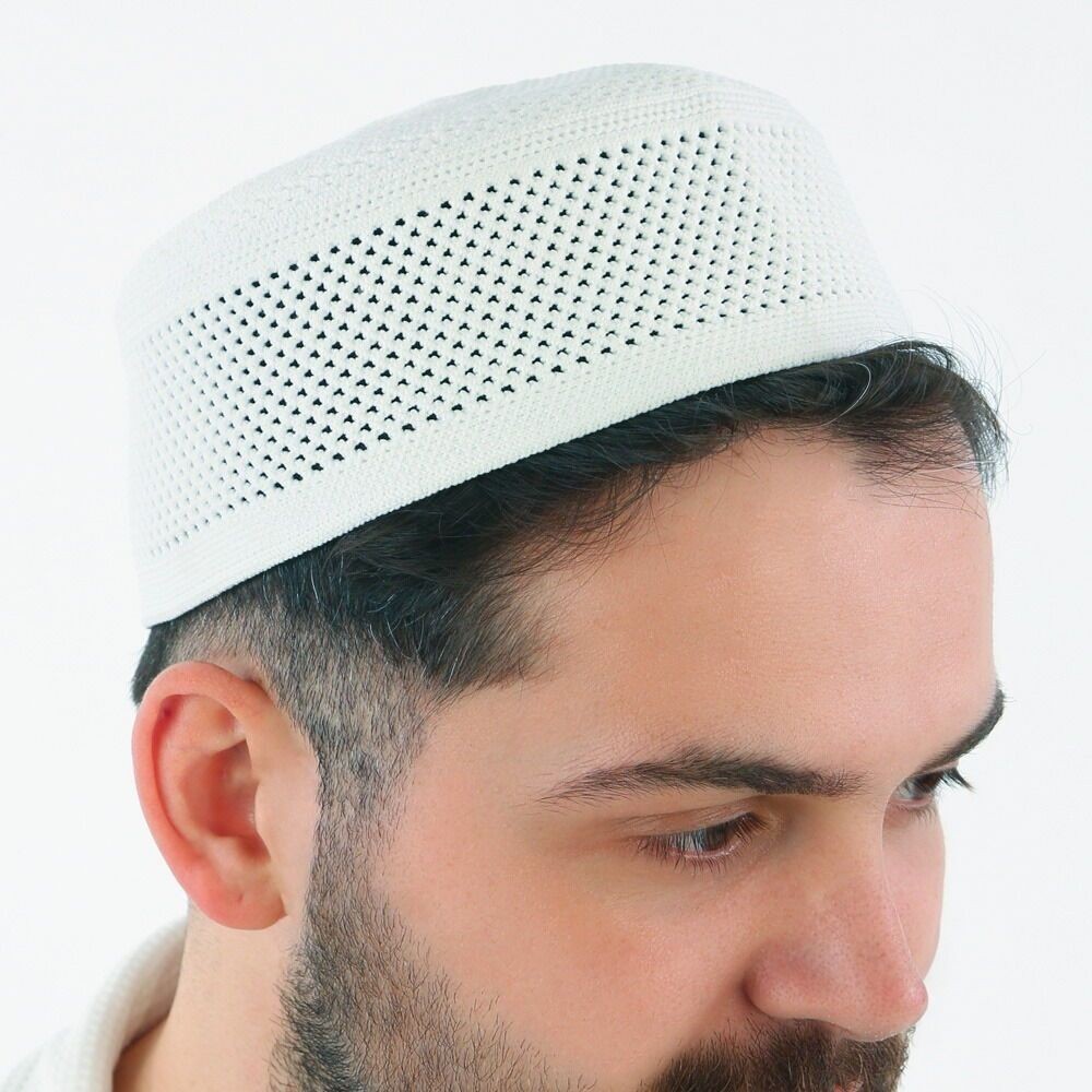 Lüks Nisa Kalıp Takke Beyaz