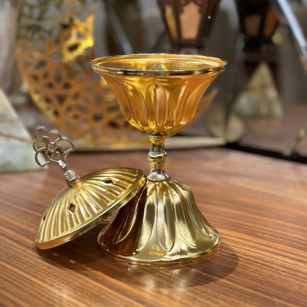 Rumeli - Metal Tütsülük & Buhurdanlık Incense and Censer Bakhoor