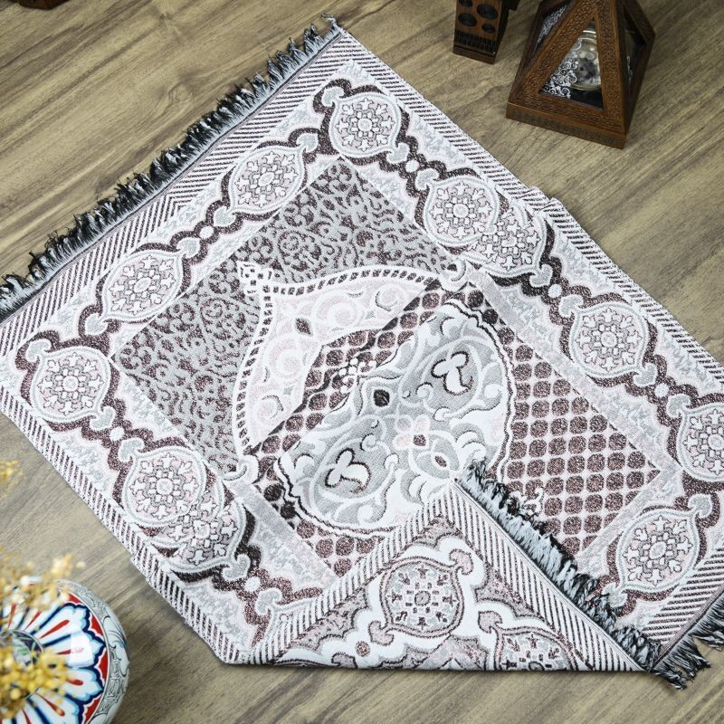 Seccade Süper Simli Broker Pembe 68x110 cm - 170 gr