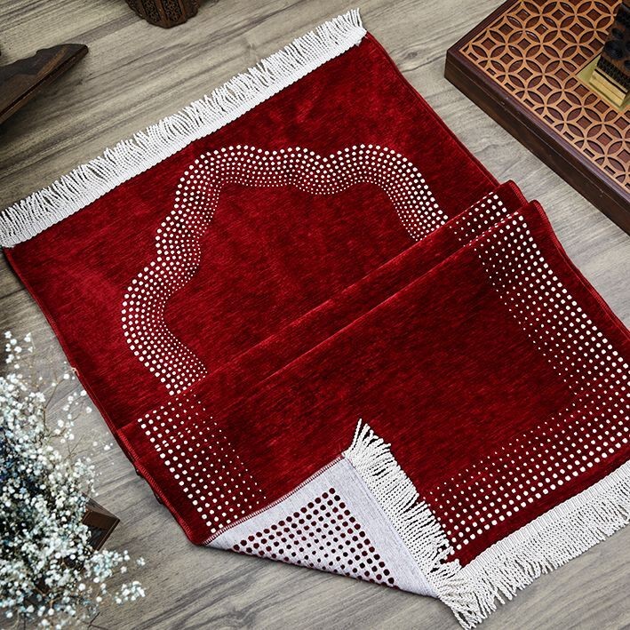 Seccade Zümra Bordo 65x115 cm - 430 gr