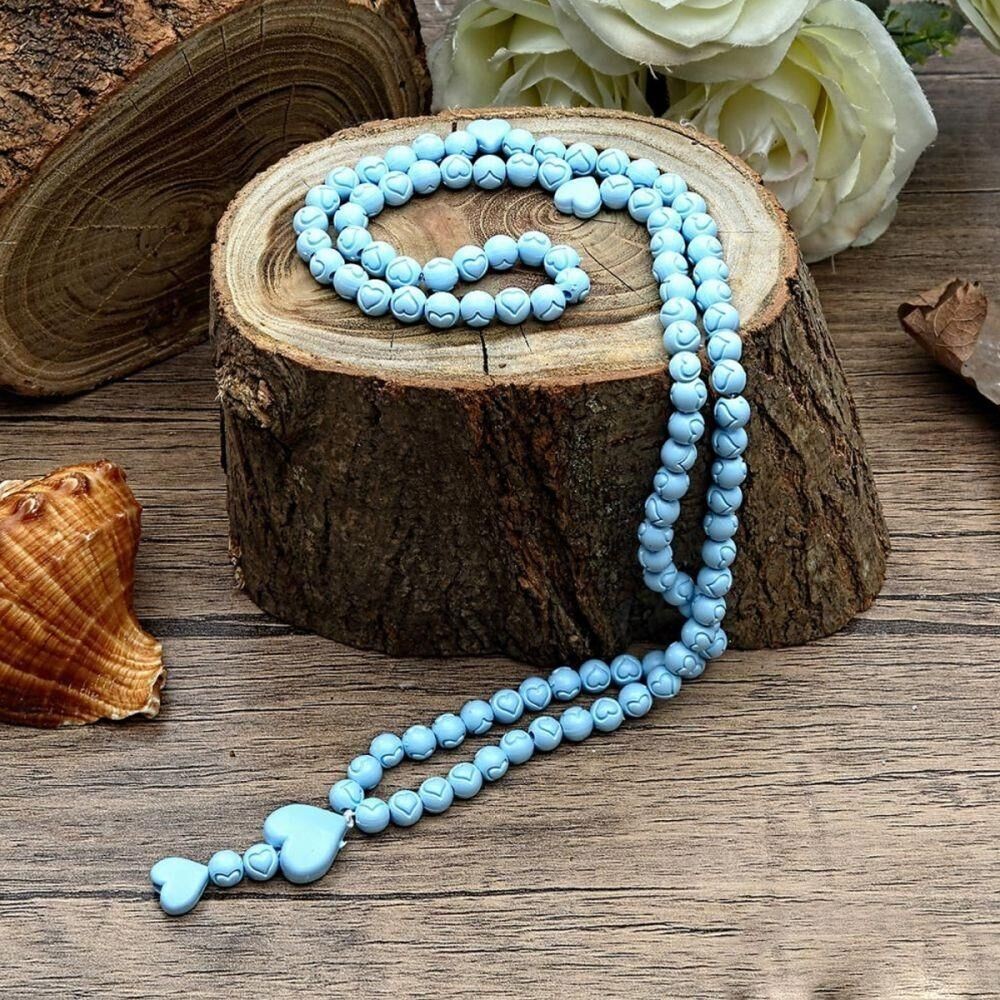 İsme Özel Namaz'a İlk Adım  Çocuk Seccadesi Kabe Desenli Mavi Renkli  Silindir Kumbara & Kokulu Kalp İşlemeli Tesbih 45*82 cm