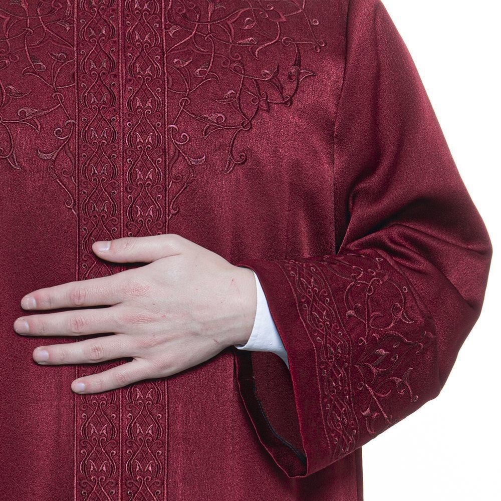 Lüks Mevlevi İmam Cübbesi Bordo