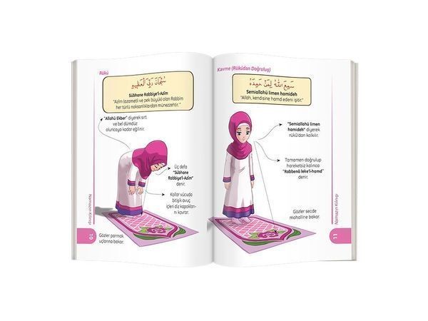 Benim Namaz Hocam (Kızlar ve Şafiiler İçin)EN / BOY 9,3 X 13 AĞIRLIK 0,032