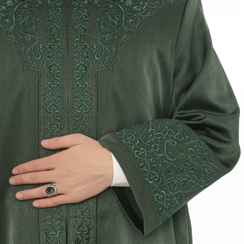 Lüks Biruni İmam Cübbesi - Yeşil