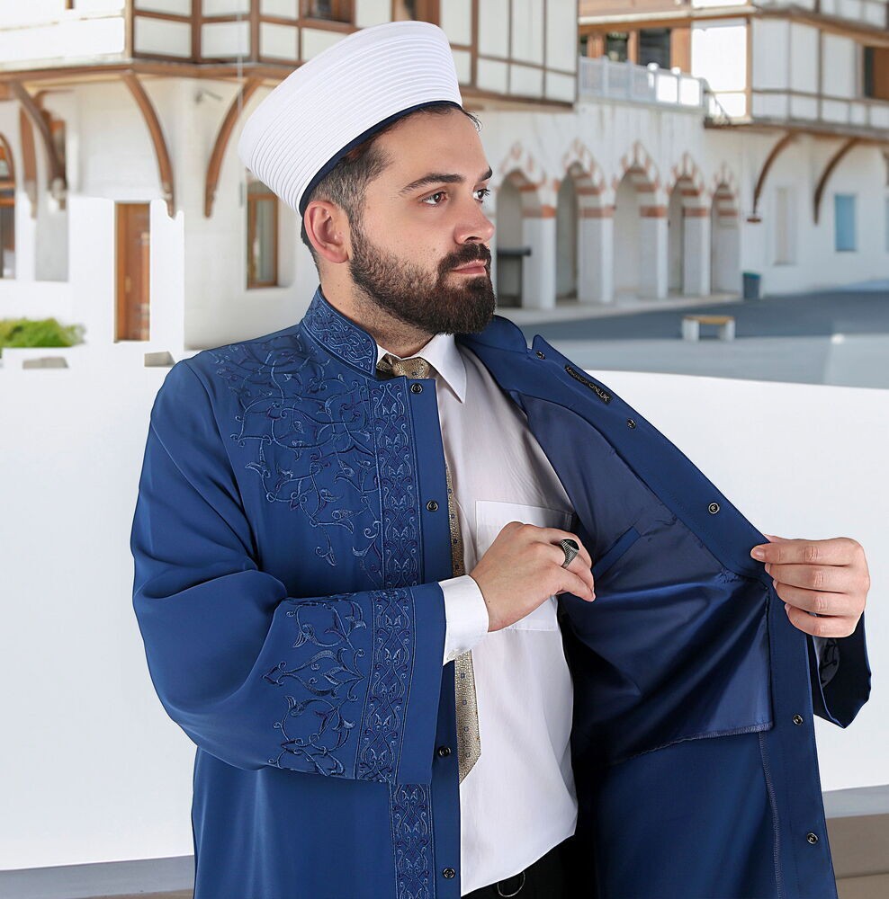 Serahsi İmam Cübbesi Lacivert