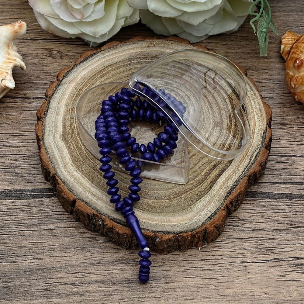 Kalpli Kutuda Kokulu Tesbih Mor