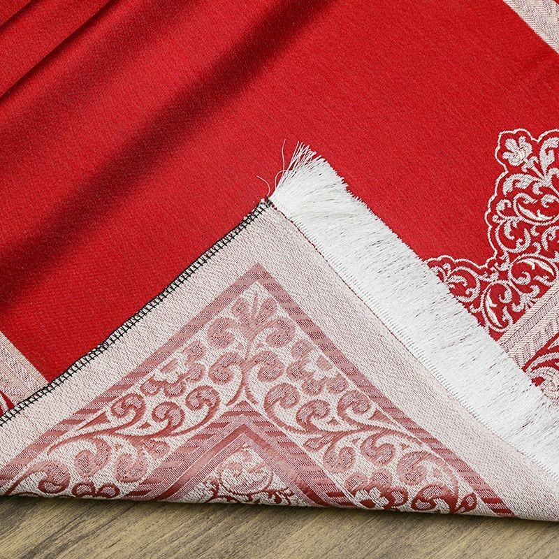 Hediyelik Rumi Desen Seccade - Bordo 70x128 cm - 364 gr