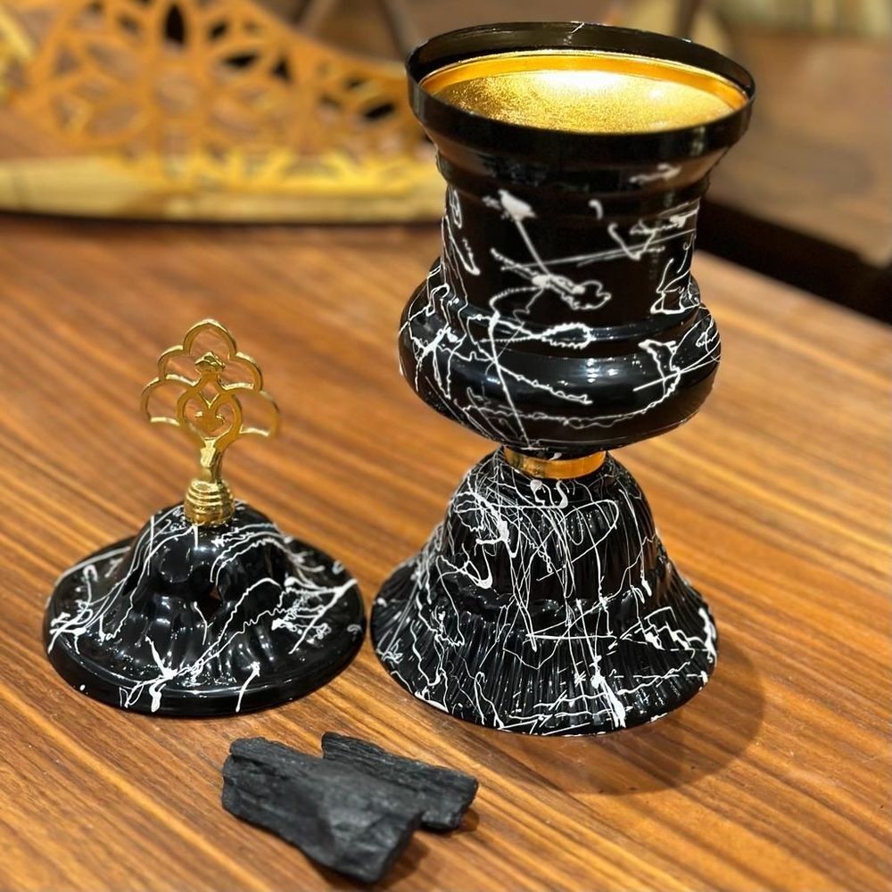Leyl - Metal Tütsülük & Buhurdanlık Incense and Censer Bakhoor
