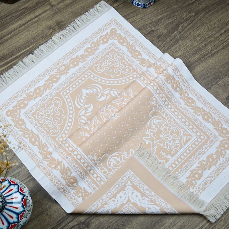 Hediyelik Pamuklu Seccade Turuncu 68x110 cm - 330 gr