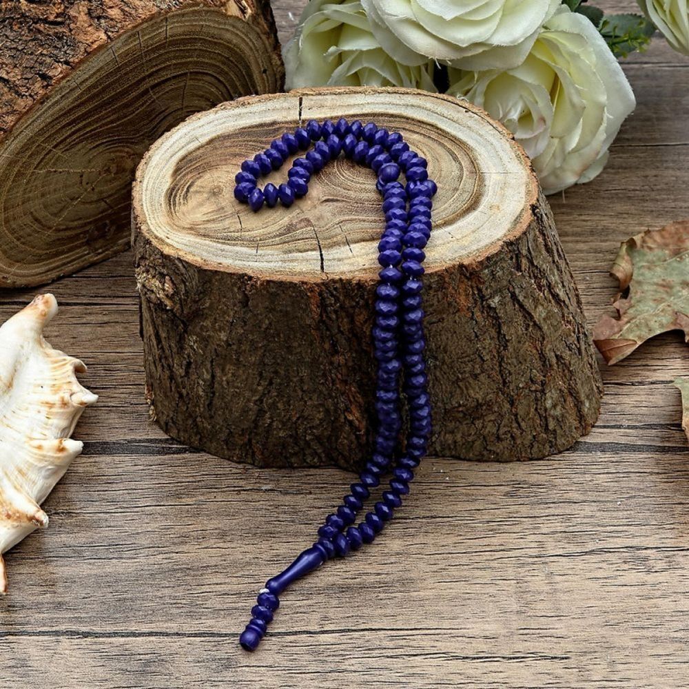 Kalpli Kutuda Kokulu Tesbih Mor