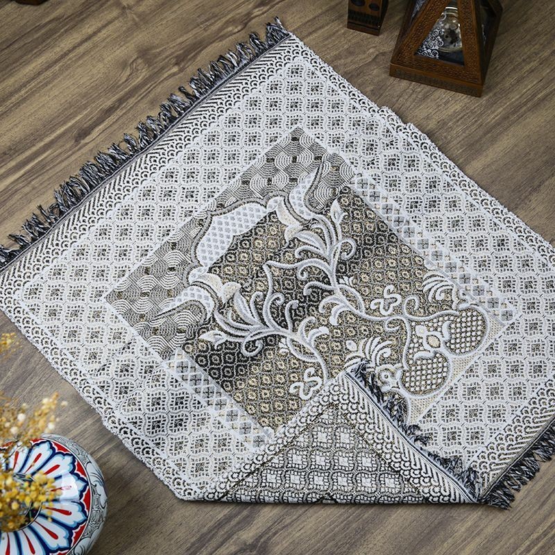 Seccade Süper Simli Broker Siyah 68x110 cm -170 gr