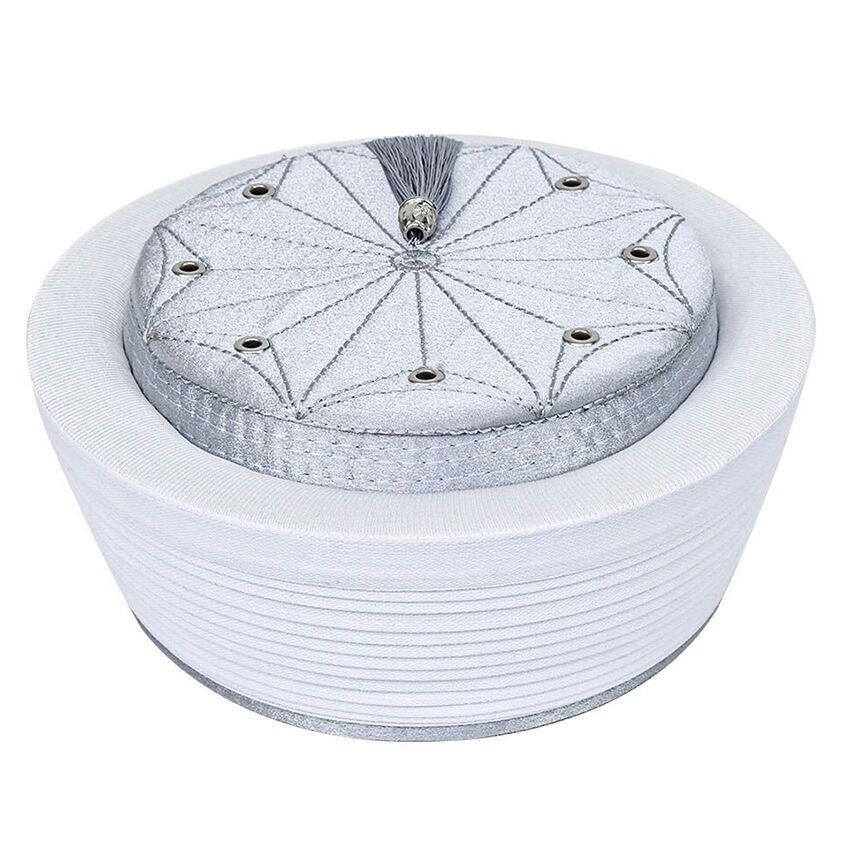 Endülüs İmam Sarığı Gri Renk-Keçe Üstü Cübbe Rengi Kumaş 174 gr
