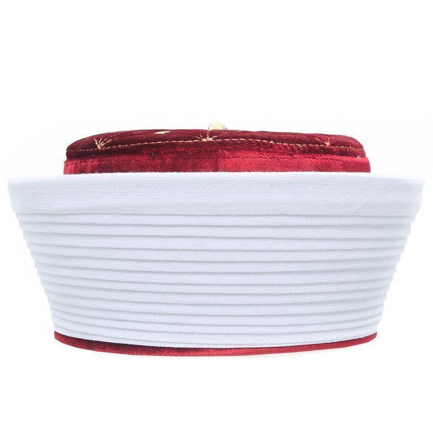 Endülüs  İmam Sarığı Bordo Renk-Keçe Üstü Cübbe Rengi Kumaş  174 gr