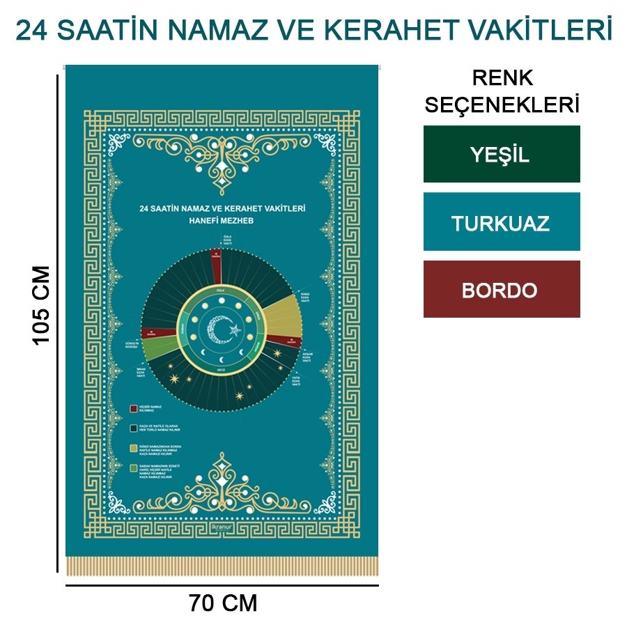 Kerahet Vakitleri Storlu Perde 70 * 105