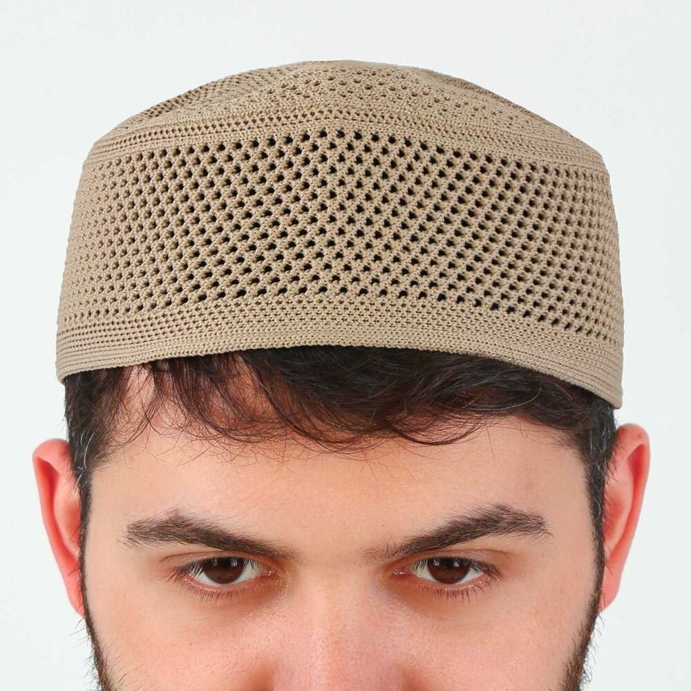 Lüks Nisa Kalıp Takke Bej