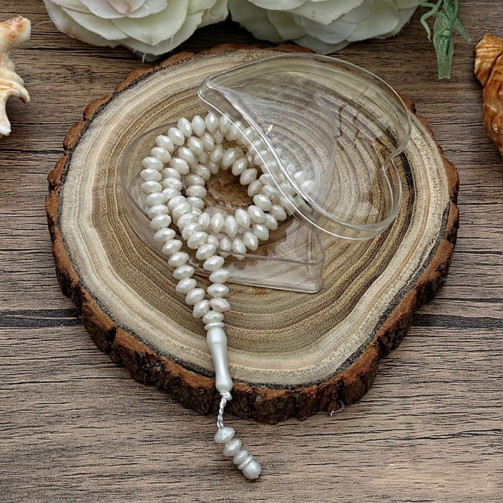 Kalpli Kutuda Kokulu Tesbih İnci Sedef