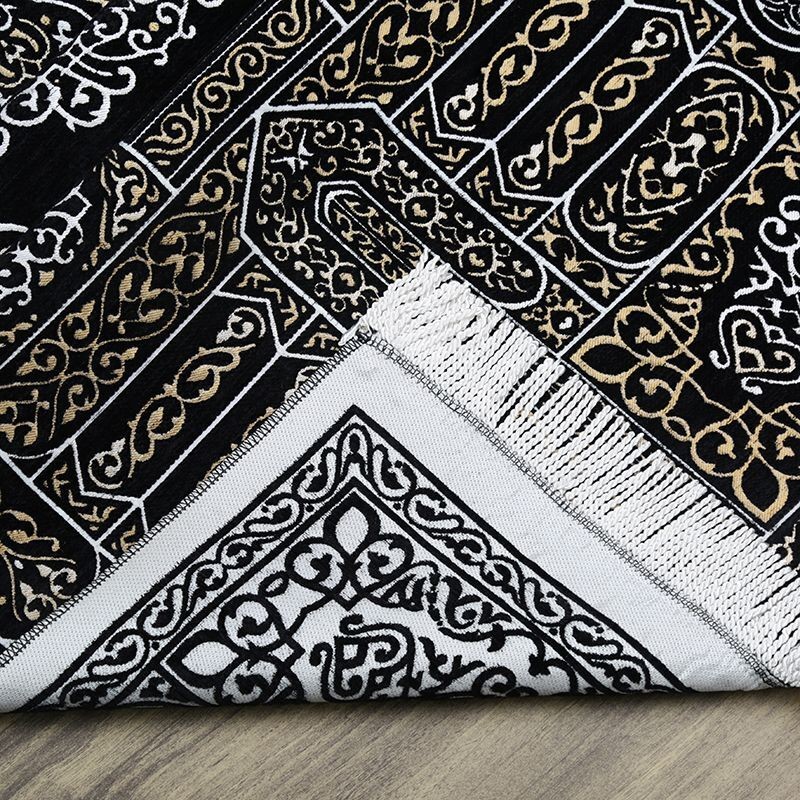 Hediyelik Kabe Kapısı Motifli Seccade 70x120 cm - 330 gr
