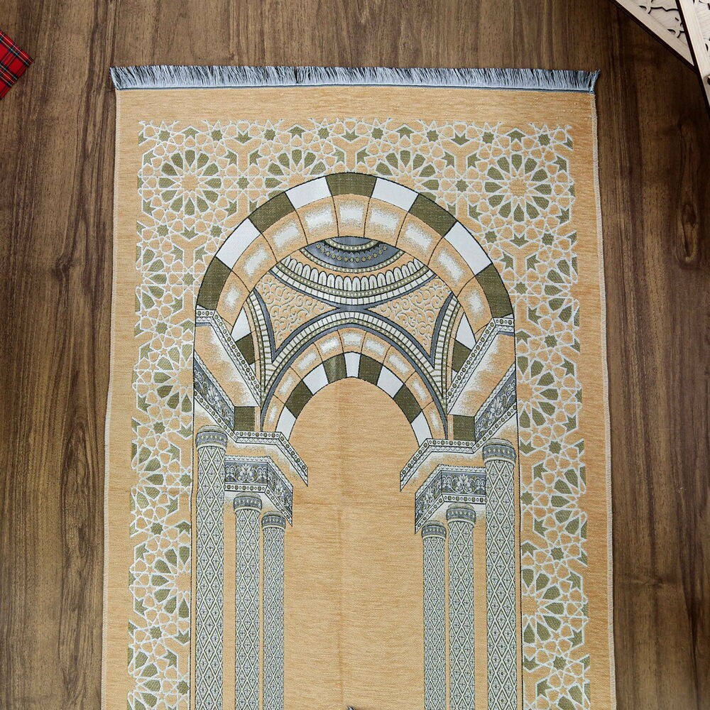 Medine Lüks Şönil Seccade Vizon (66x116cm) 520 gr