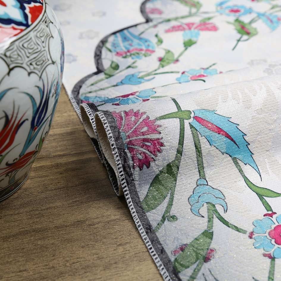 Hediyelik İnce Pamuk Seccade Fuşya - Lale 70x117 cm - 370 gr